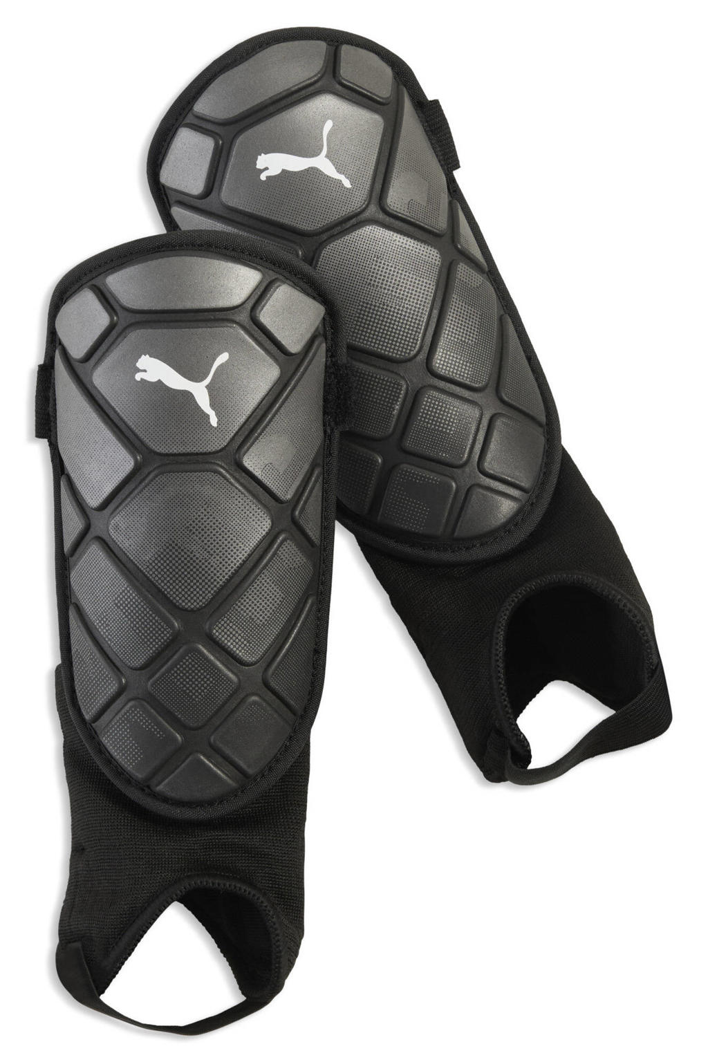Puma Senior King Soft senior voetbalscheenbeschermer - zwart/grijs