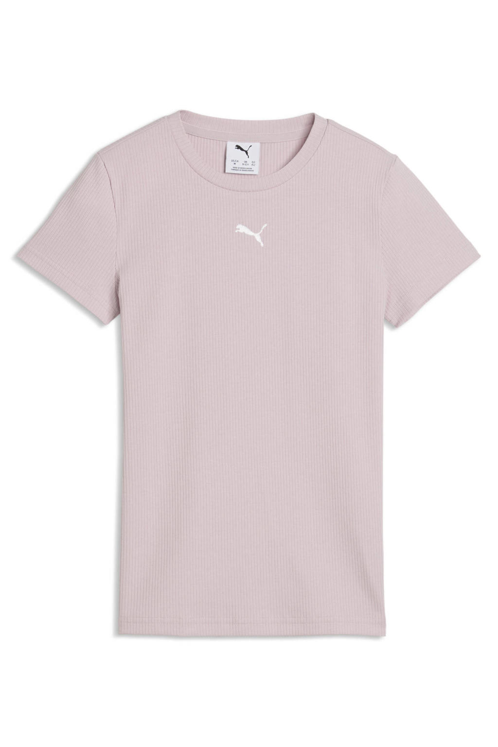 Puma Essential Elevated T-shirt met logo - roze