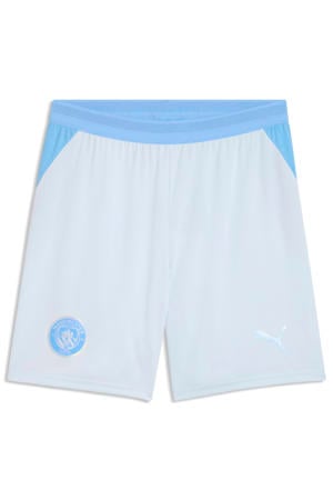 senior manchester city voetbalbroek thuis - wit/lichtblauw
