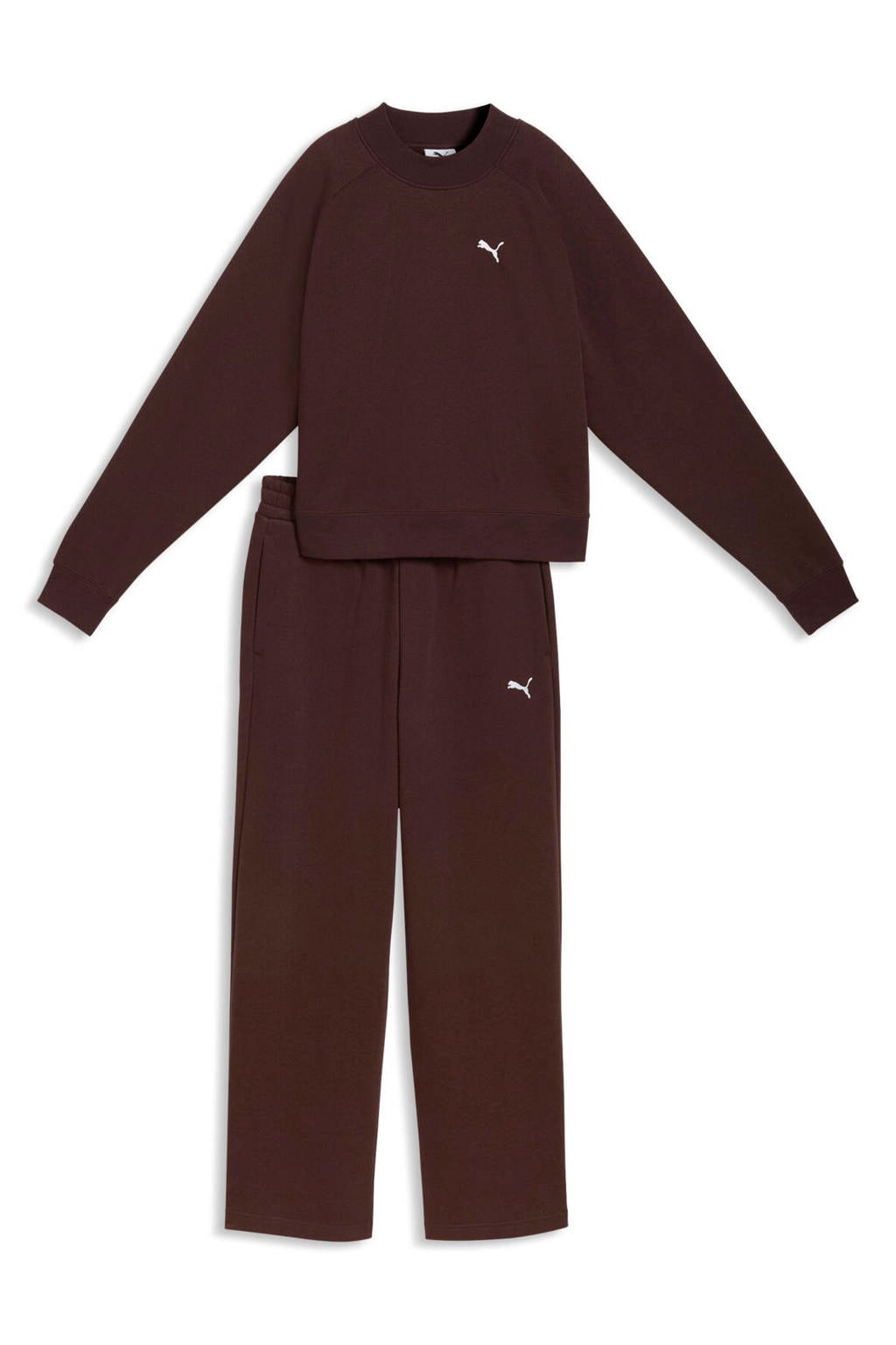 Puma joggingpak met capuchon - bruin