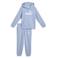 Puma Essential No. 1 joggingpak met capuchon en logo - lichtblauw