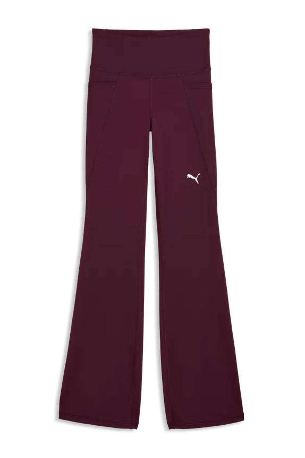 Puma Tad essential dryCELL sportlegging - donkerrood