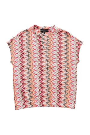 top met lurex - roze