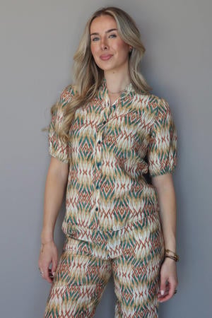 blouse groen