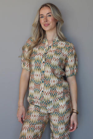 blouse groen