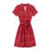 Elvira Collections viscose korte zomerjurk met print - roze