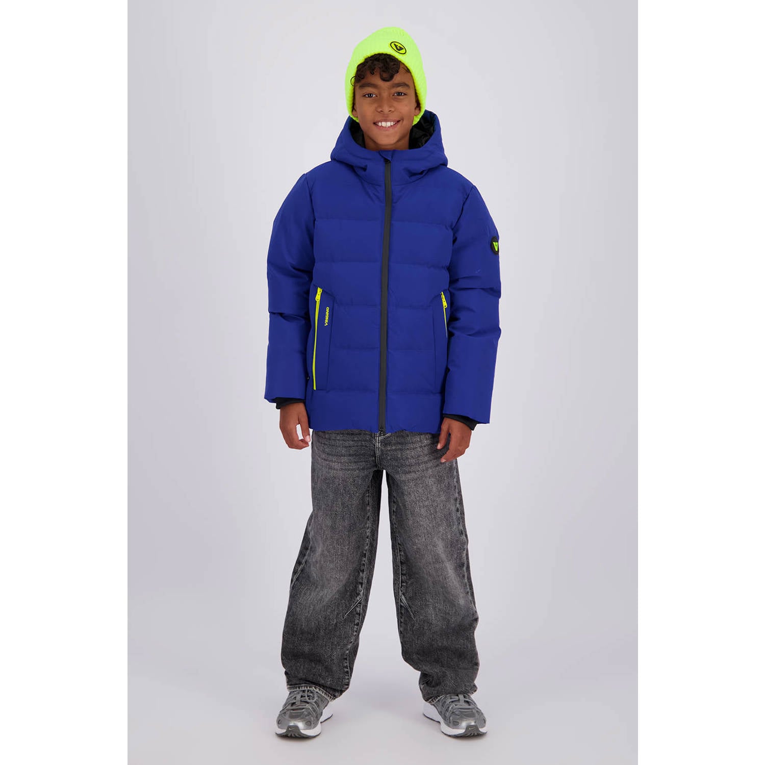 Vingino pufferjas blauw