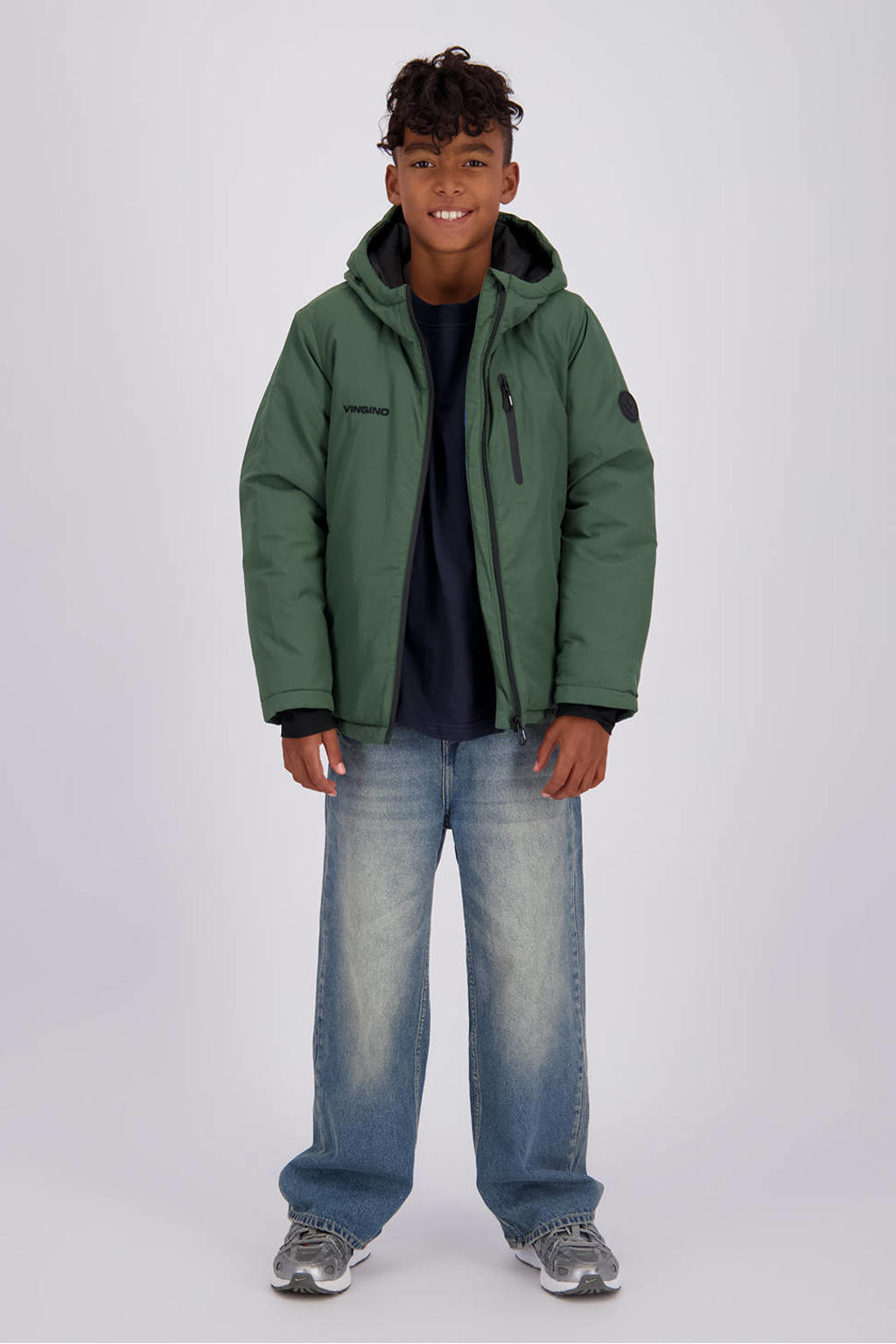 Vingino winterjas - groen