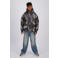 Vingino winterparka met print - zwart