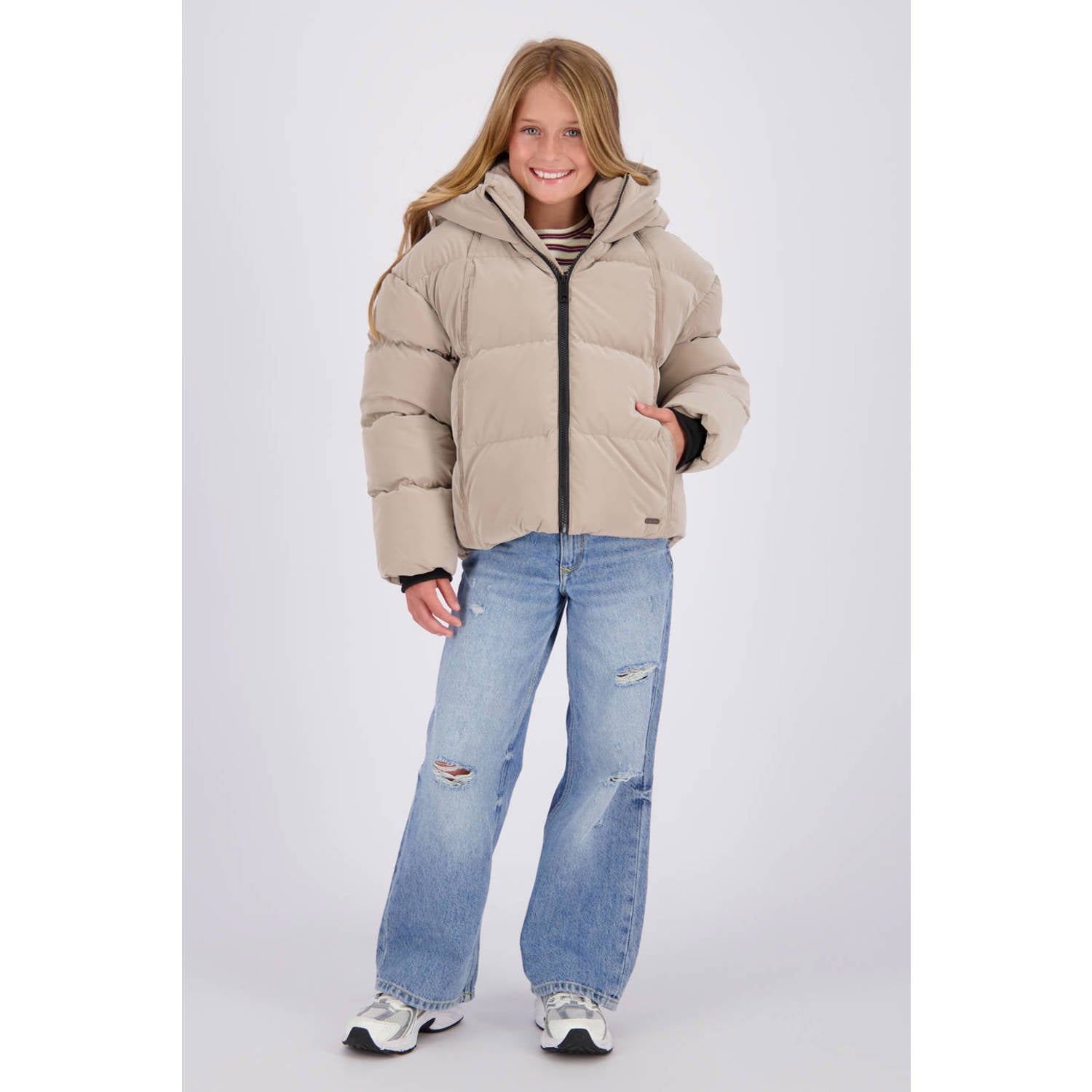 Vingino winterpufferjas taupe
