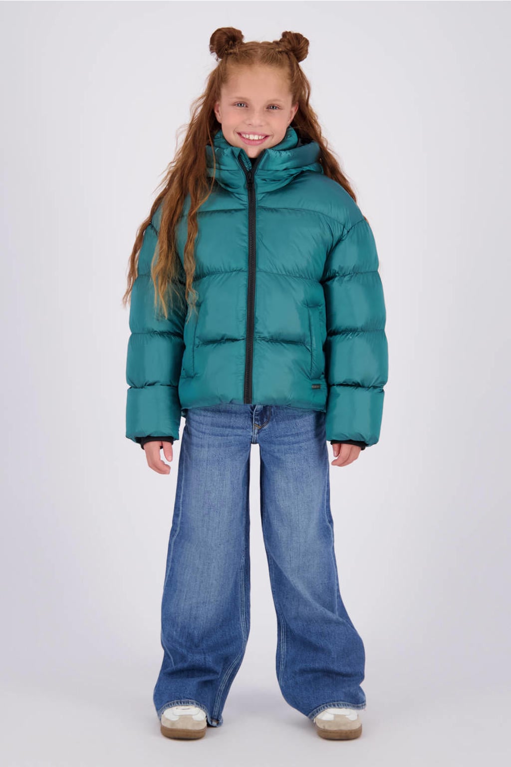 Vingino pufferjas - blauw
