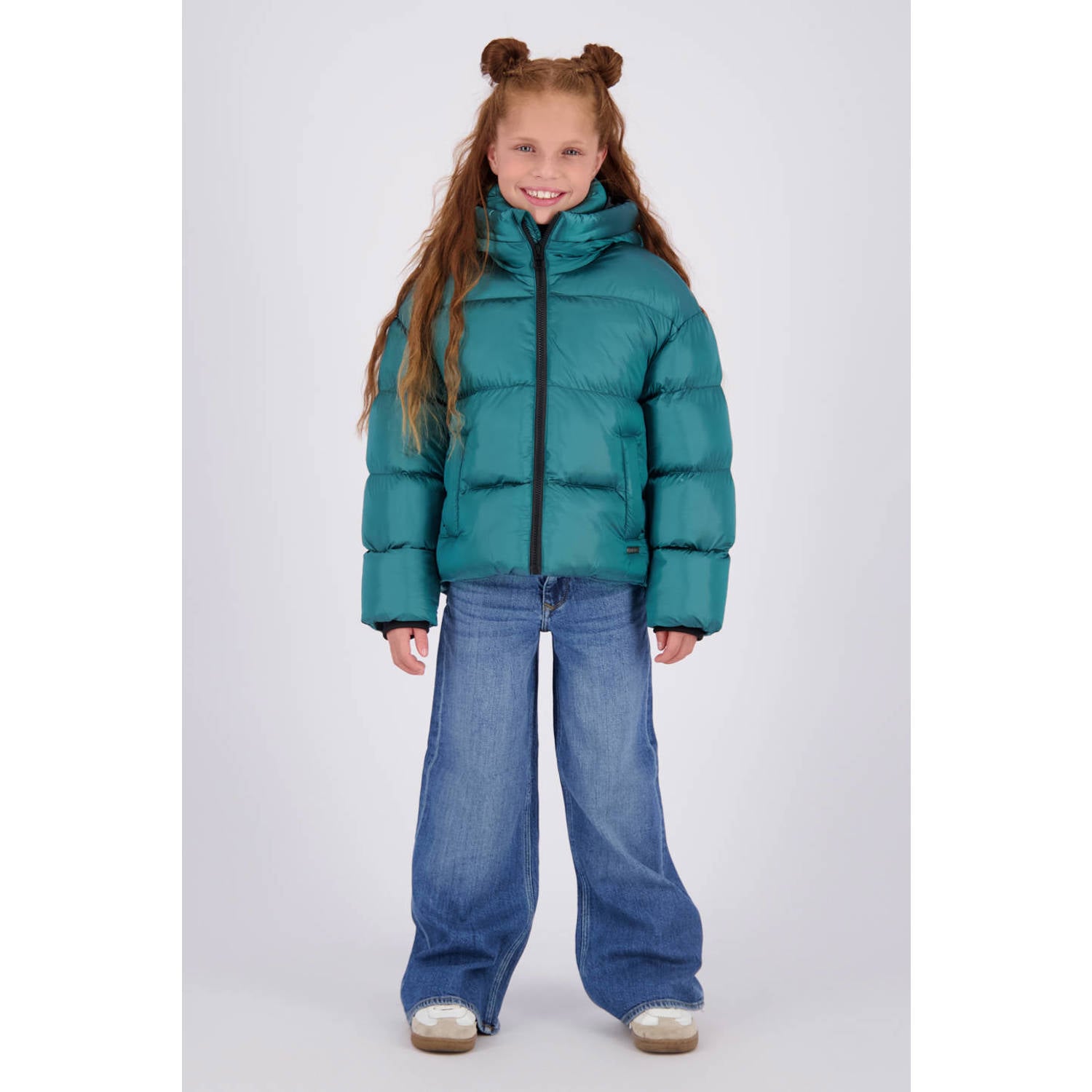 Vingino pufferjas blauw