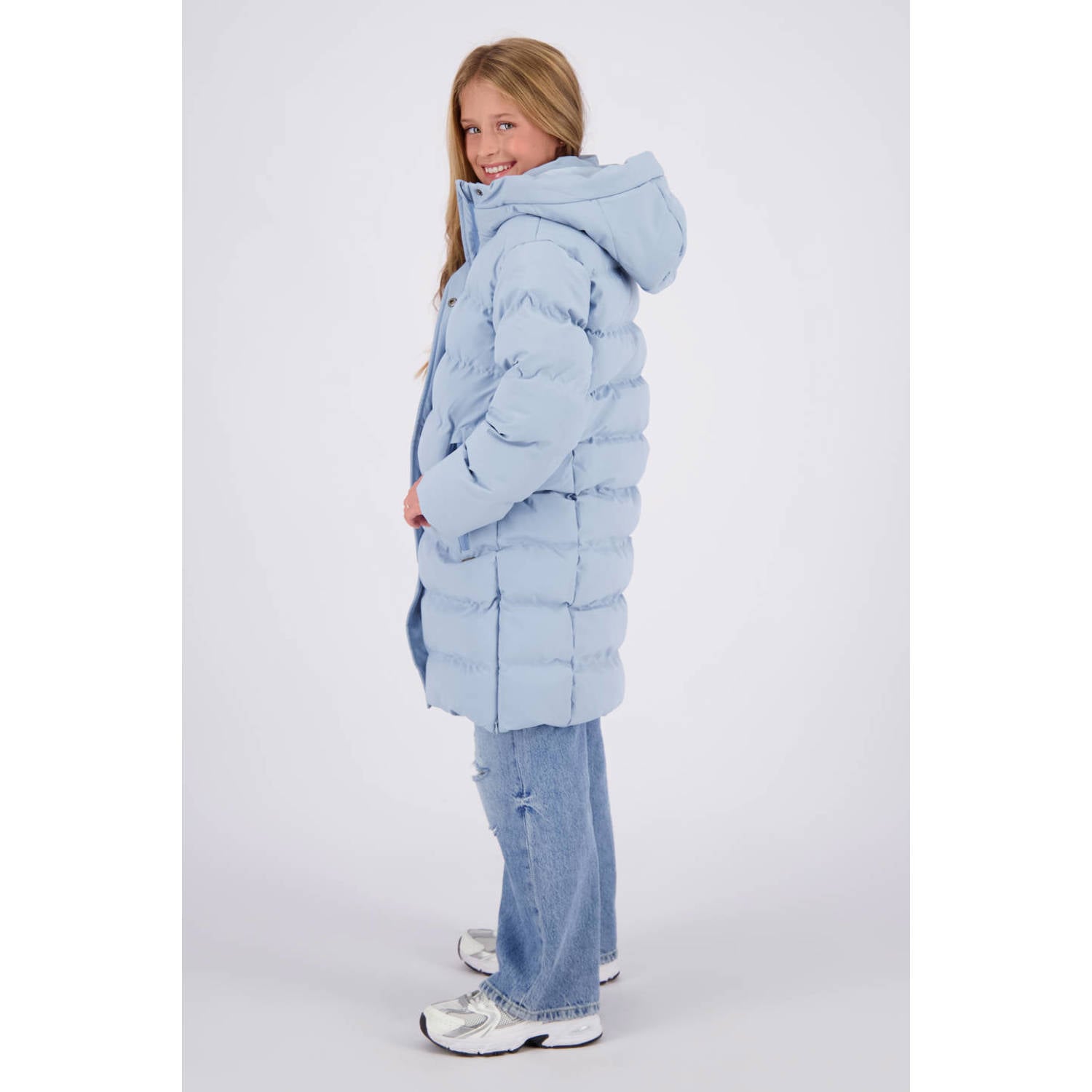 Vingino winterpufferjas lichtblauw
