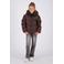 Vingino winterjas met panterprint - bruin