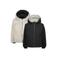 Vingino faux fur reversible winterjas - grijs