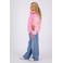 Vingino gewatteerde winterjas met print - roze