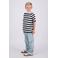 Vingino gestreept T-shirt - donkerblauw