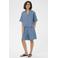 Kaffe baggy regular waist short medium blue denim