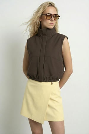 vest - bruin