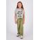 Vingino Cato Color wide leg jeans - groen
