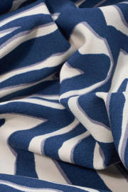 thumbnail: Expresso travelstof top met print - blauw