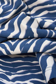 thumbnail: Expresso travelstof midi jurk met print - blauw