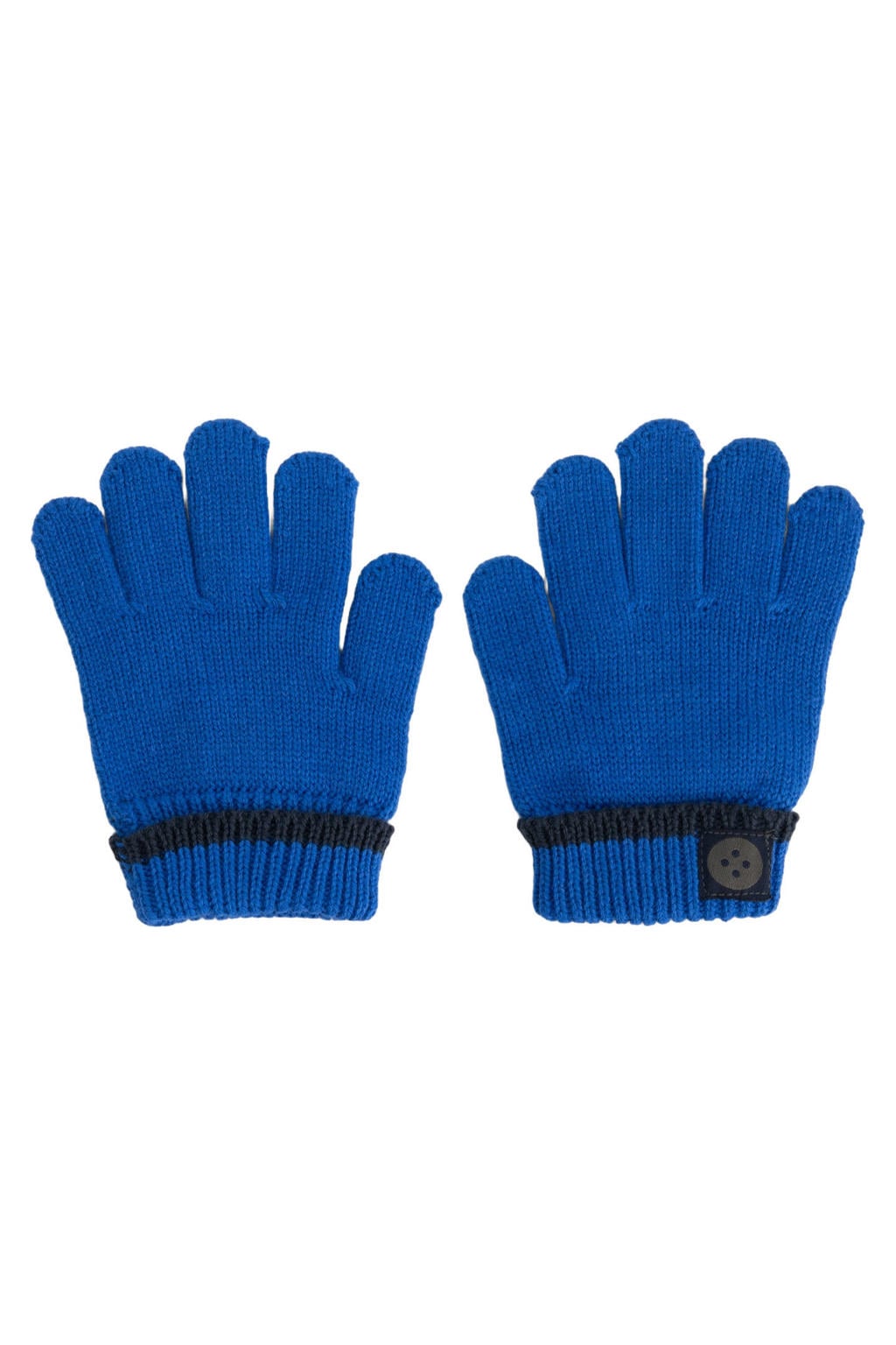 Stains&Stories katoenen handschoenen - blauw