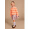 Stains&Stories gebreide trui met ajourdetails en hartjes - zalm