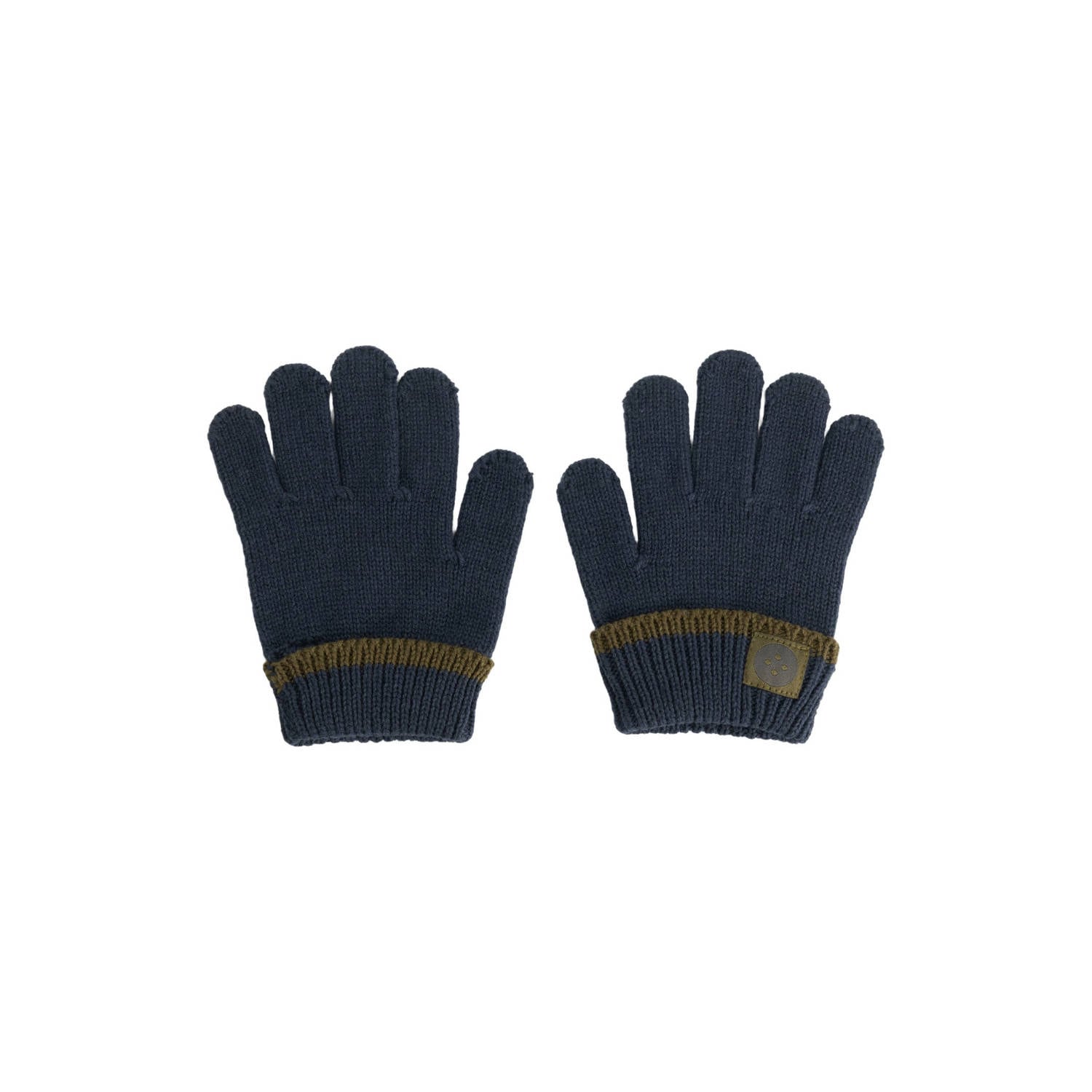 Stains&Stories katoenen handschoenen donkerblauw