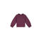 Stains&Stories longsleeve met ruches - donkerrood