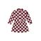 Stains&Stories korte geruite jurk - roze