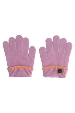 katoenen handschoenen - lichtroze