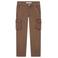 Stains&Stories straight leg cargobroek - bruin