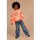 Stains&Stories sweater met print - zalm