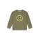 Stains&Stories sweater met print - khaki