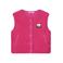 Stains&Stories teddy gilet - magenta