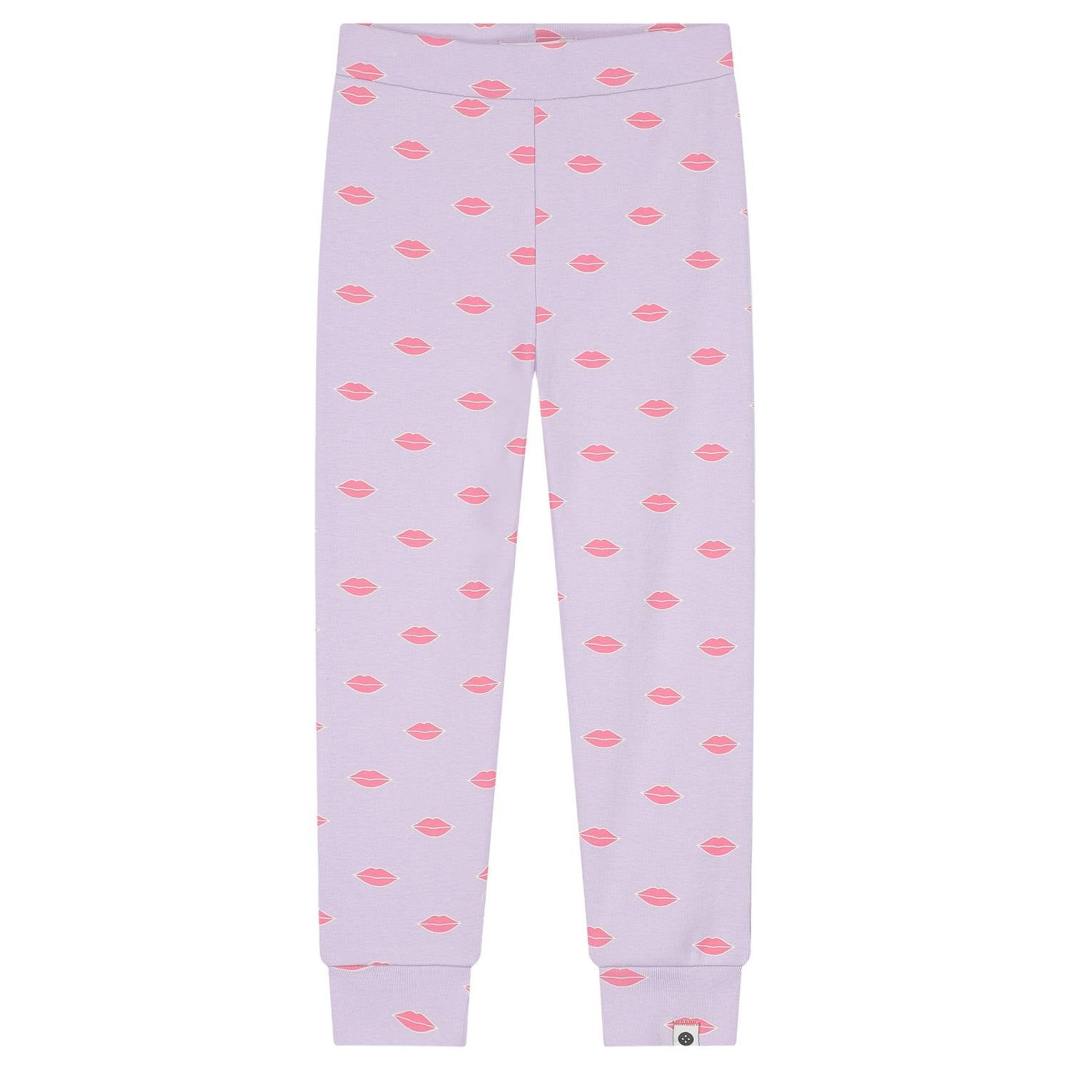 Stains&Stories pyjama met print lila roze