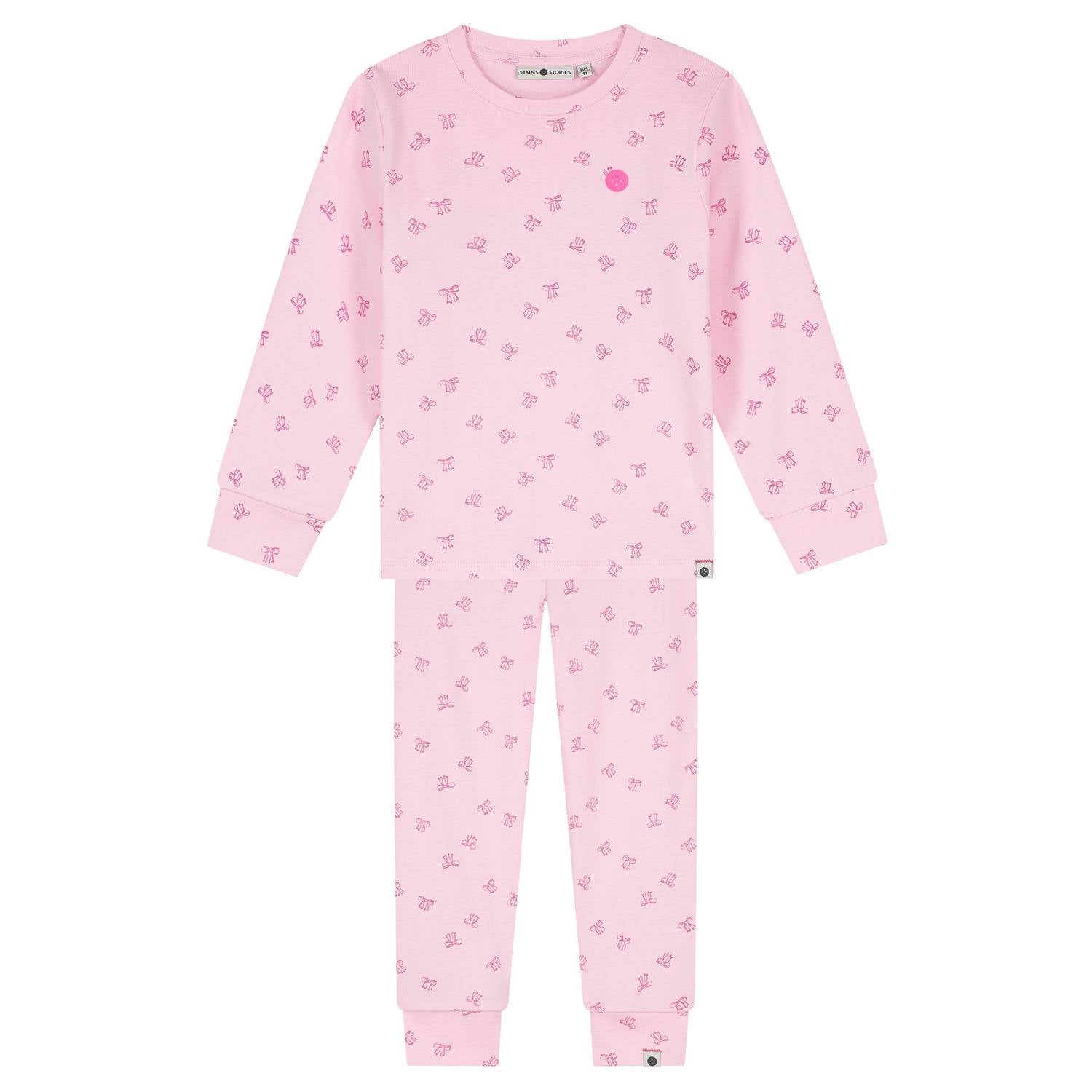 Stains&Stories pyjama met print roze