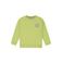 Stains&Stories rechtvallende sweater met backprint - limegroen