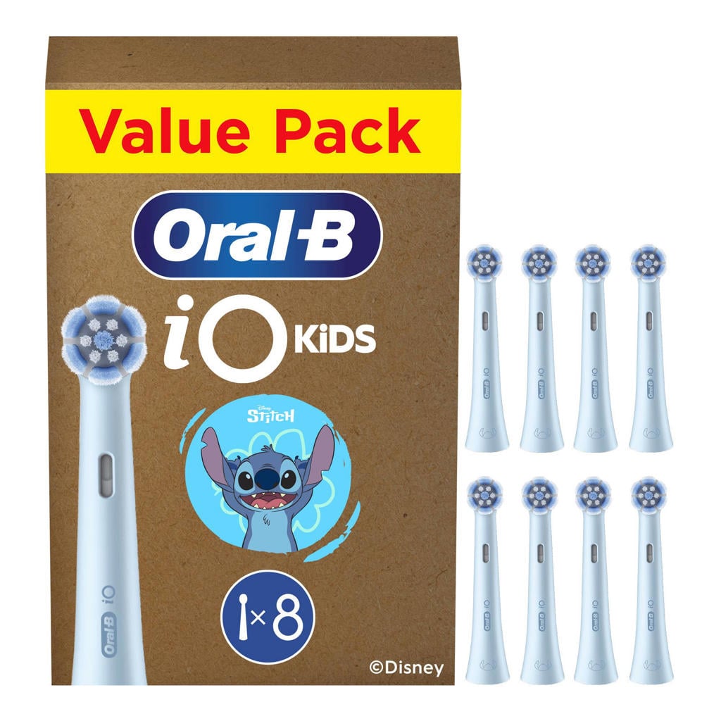 Oral-B iO Kids 6+ Disney Stitch opzetborstels - 8 stuks