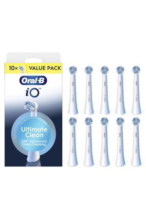 Series Ultimate Clean opzetborstels - wit - 10 stuks