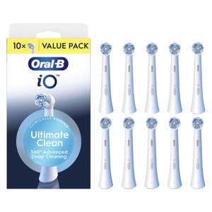 Series Ultimate Clean opzetborstels - wit - 10 stuks