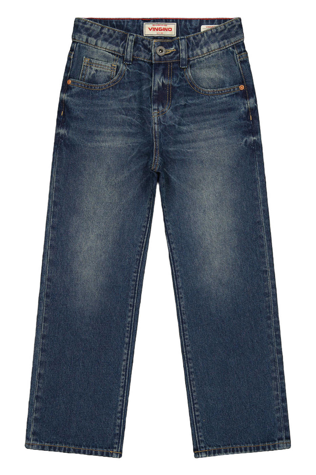 Vingino relaxed fit jeans - donkerblauw