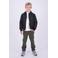 Vingino loose fit jeans - olijfgroen
