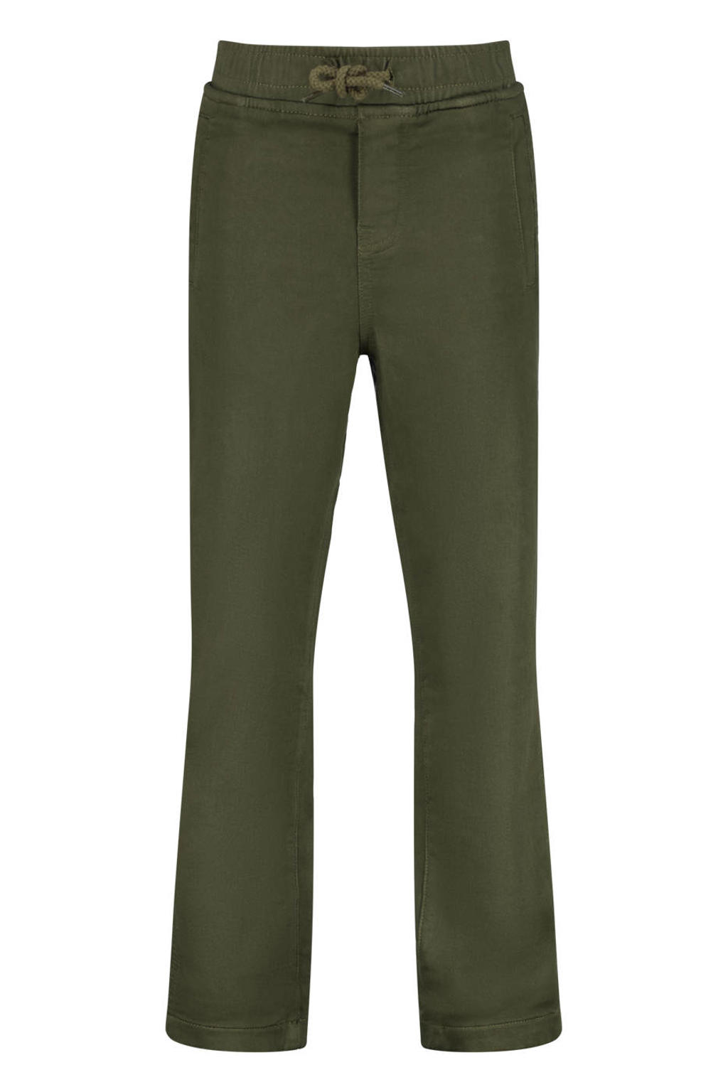 Vingino loose fit jeans - olijfgroen