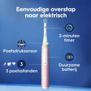 thumbnail: Oral-B iO  3 elektrische tandenborstel - roze - 1 opzetborstel - reisetui