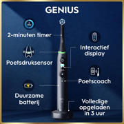 thumbnail: Oral-B iO  9 elektrische tandenborstel - zwart - 1 opzetborstel - oplaadreisetui - cadeau-editie