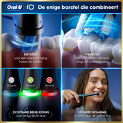 thumbnail: Oral-B iO  9 elektrische tandenborstel - zwart - 1 opzetborstel - oplaadreisetui - cadeau-editie