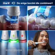 thumbnail: Oral-B iO  3 elektrische tandenborstel - blauw - 1 opzetborstel - reisetui