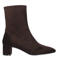 Bibi Lou Soren Booties 50 suède enkellaarsjes met hak - donkerbruin